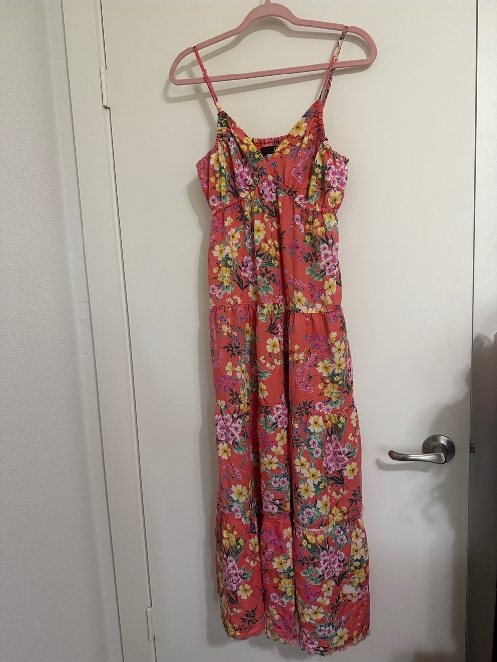 Kut from the Kloth Coral Floral Sundress